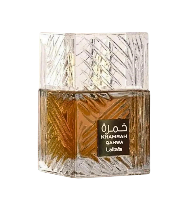 White-Black-Modern-Apparel-Label-643-×-700-px-1.png Lattafa Khamrah Qahwa Eau de Parfum 100ml - Image 1